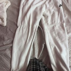 White Nike Sweatpants 