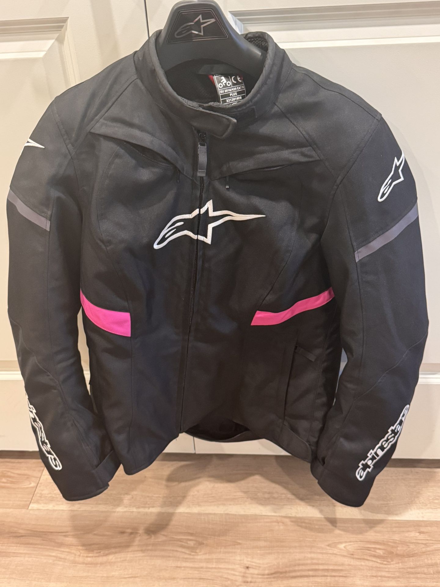 Alpinestar Pink And Black All Weather Jacket- Women’s XL