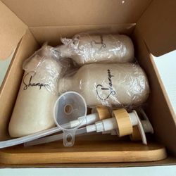Shampoo bottles with pumps / dispensers -New
