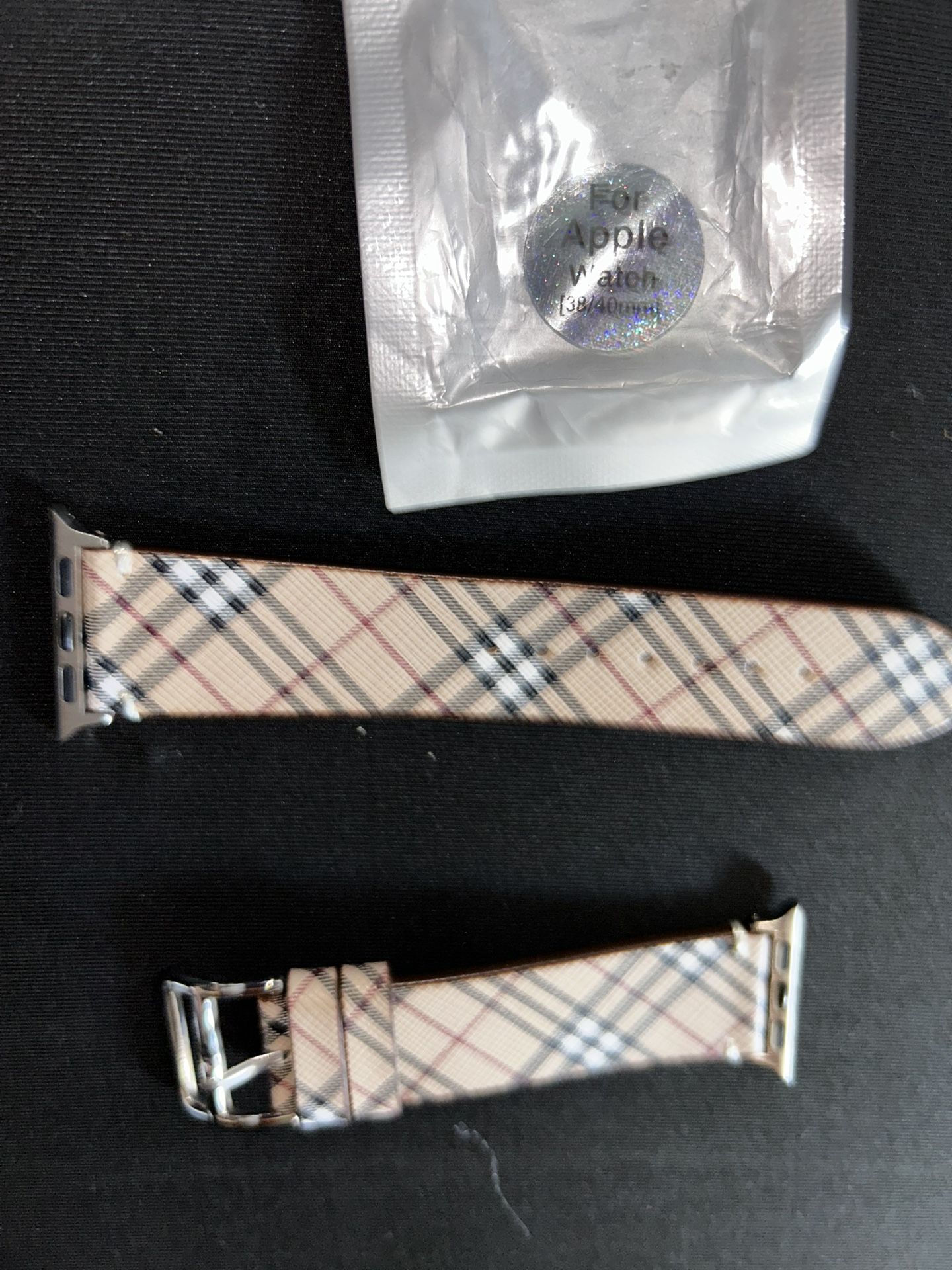 plaid Apple Watch band
