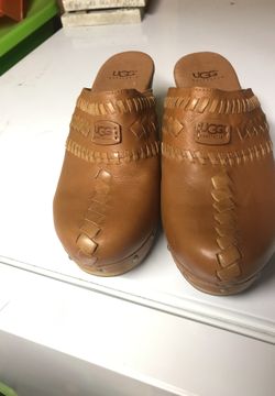 UGG sherpa lined slide sz 6