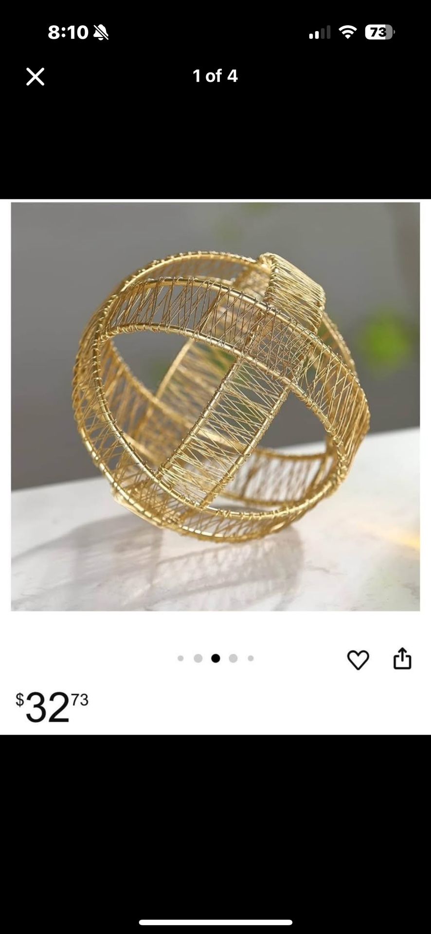Gold Sphere