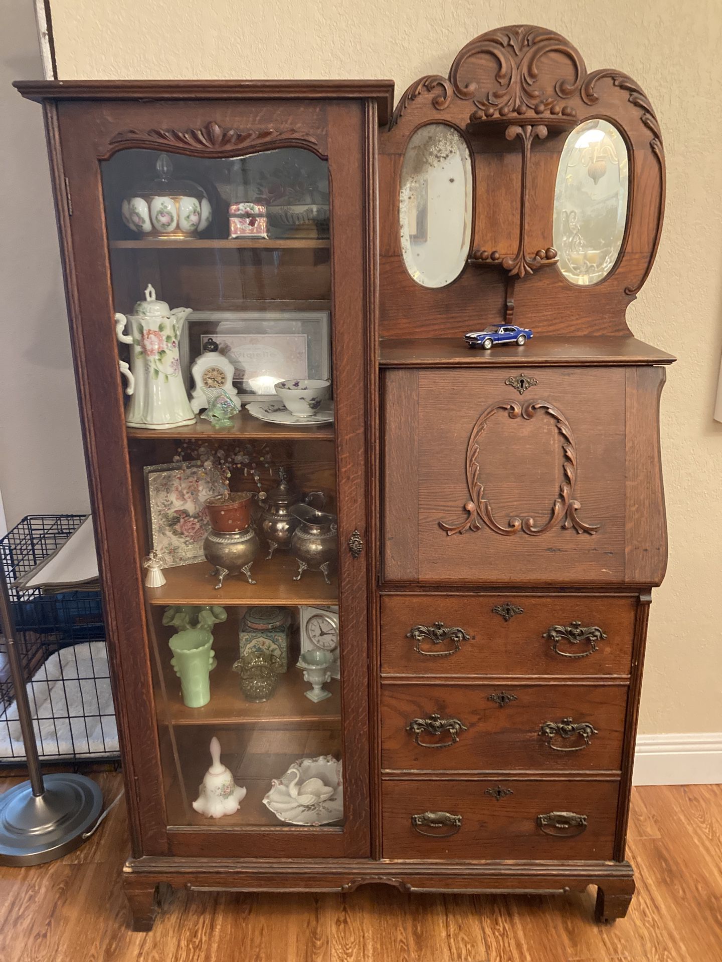 Antique Secretary Desk From Early 1900’s
