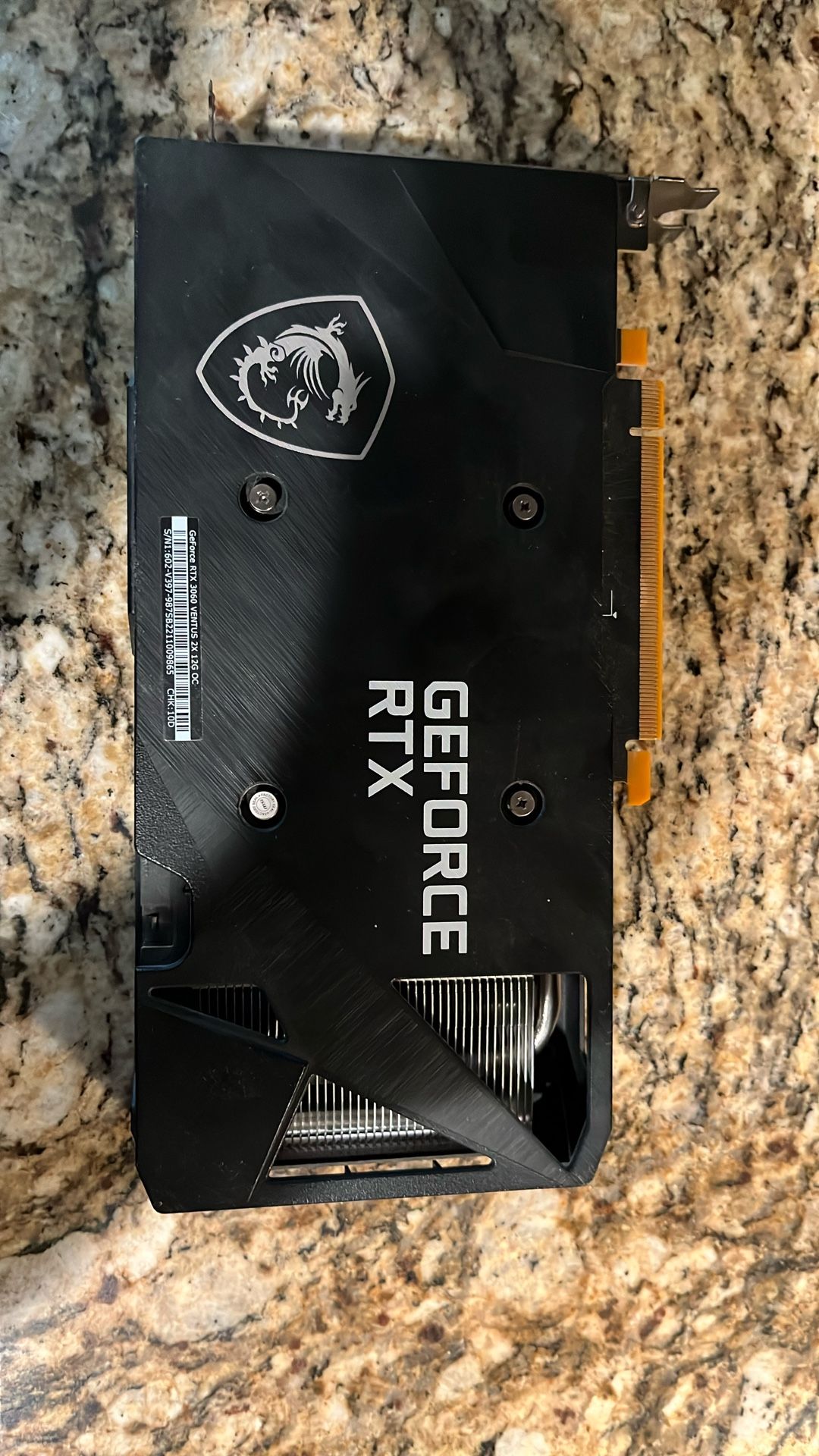 GeForce RTX 3060 VENTUS 2X 12G OC