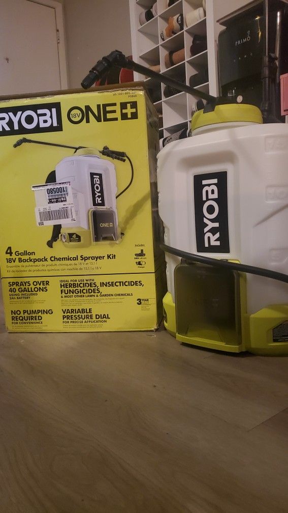 Ryobi 18v Sprayer