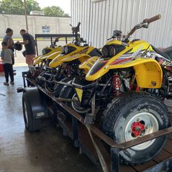 2001 and 2002 Honda TRX 400ex
