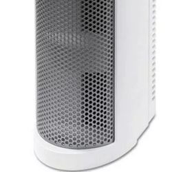 Holmes True HEPA Allergen Remover Mini Tower Air Purifier with Optional Ionizer for Small Spaces, White (HAP706-NU-1)