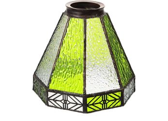 Glass lamp shade