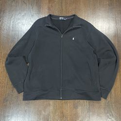 Black Polo Ralph Lauren zip up sweatshirt