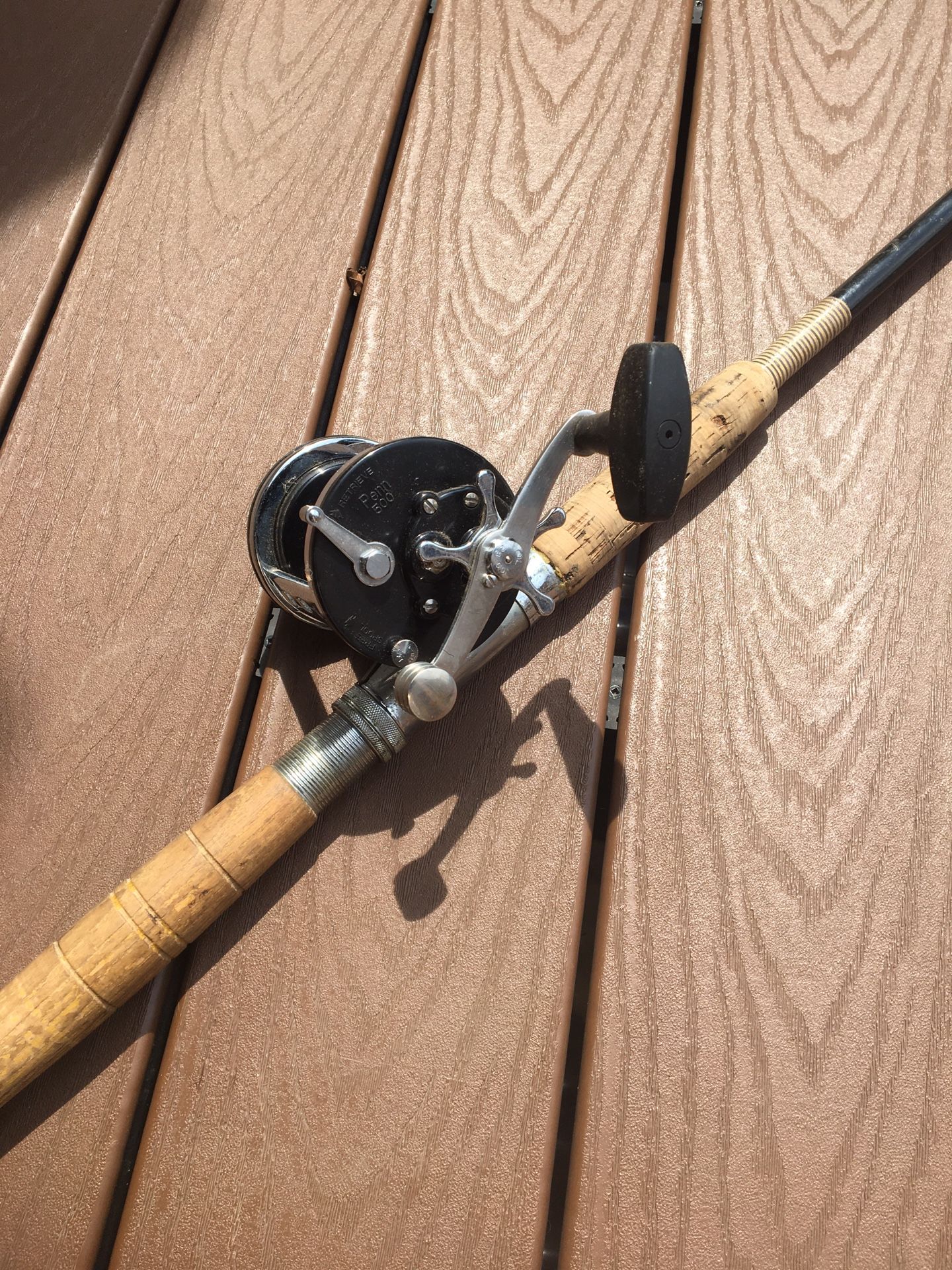 Fishing rod and reel