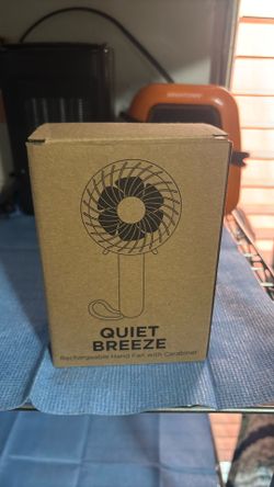 Rechargeable mini fan