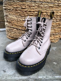 Dr Martens Platform Size 5 Soft Blush Pink Excellent Condition