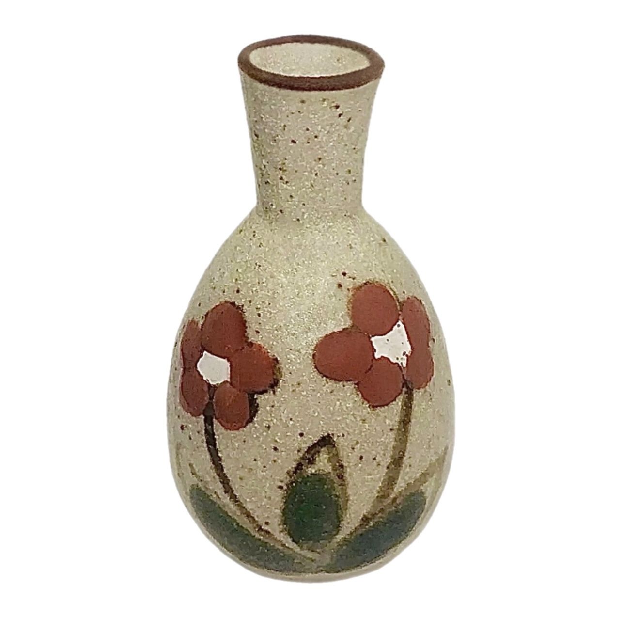 Glazed Ceramic Studio Art Bud Vase
