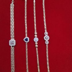 Gold 14k Bracelet,  Rings, Necklace,  Pendent,  