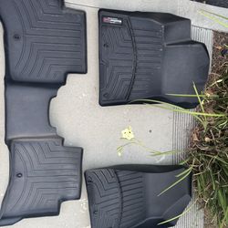 WeatherTech FloorLiner for 2017-2022 Kia Niro - 1st Row, 2nd row and Cargo-Black