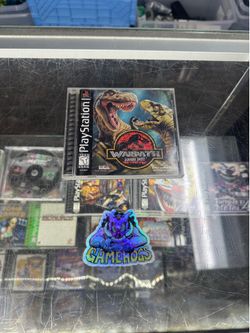 Jurrasic Park Warpath PS1 $90 Gamehogs 11am-7pm