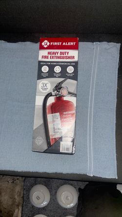 First Alert Fire Extinguisher For Home/Workshops  Shop all First Alert Item # (contact info removed)  | Mfr # HOME2PRO 