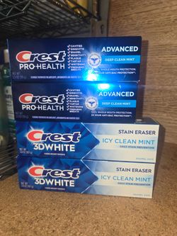 Crest Toothpaste Bundle