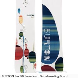 Burton Lux 50 Snowboard 