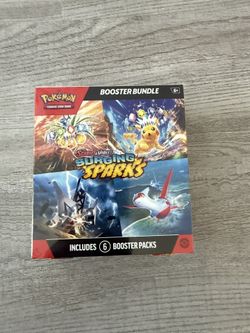 Pokemon Surging Sparks Booster Bundle New Sealed