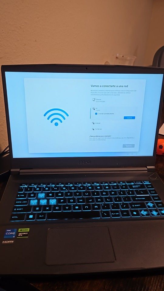 gaming laptop msi thin 15 (open to trade)