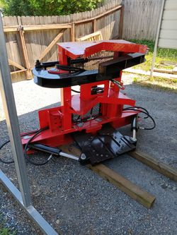 Skid Steer Hydraulic Tree Shear Attachment. New!