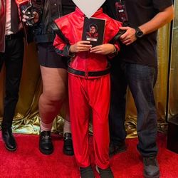 michael jackson costume 10 year old (sizes 2-12 available)