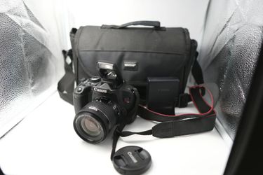 Canon Eos Rebel T7i DSLR Camera, With Lens 18-55