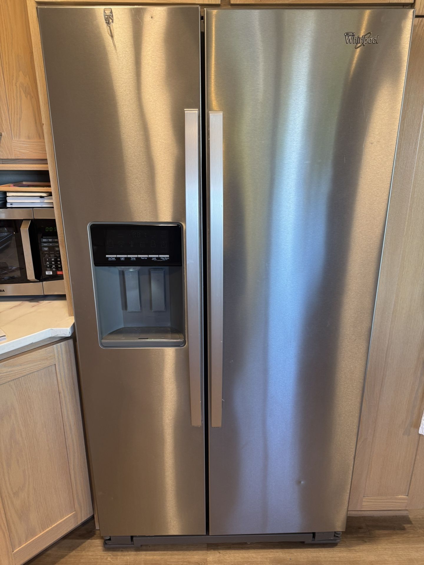 Whirlpool Stainless Fridge + Dishwasher Set — Great Condition — Priced to Sell