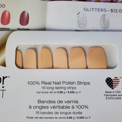 100% NAIL POLISH STRIPS 