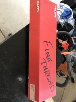Hilti Fine thread drywall screw strips 1650 screws