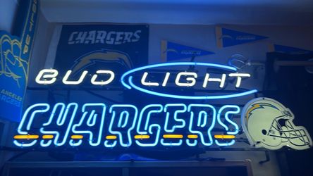 Bud Light LA Chargers NFL Neon Sign