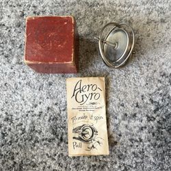 Aero-Gyro 1940s Toy In Original Box With Marble And Instructions