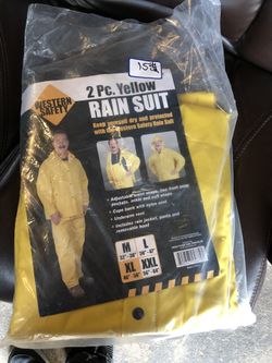 Western Safety XL 2PC Men’s Rain Suit with Hood