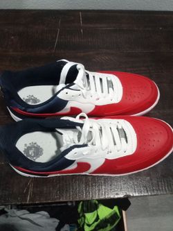 Red and Blue and a bit of white airforces