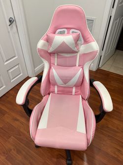 Pink gaming/office chair