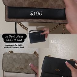 Coach Purses And Wallet 