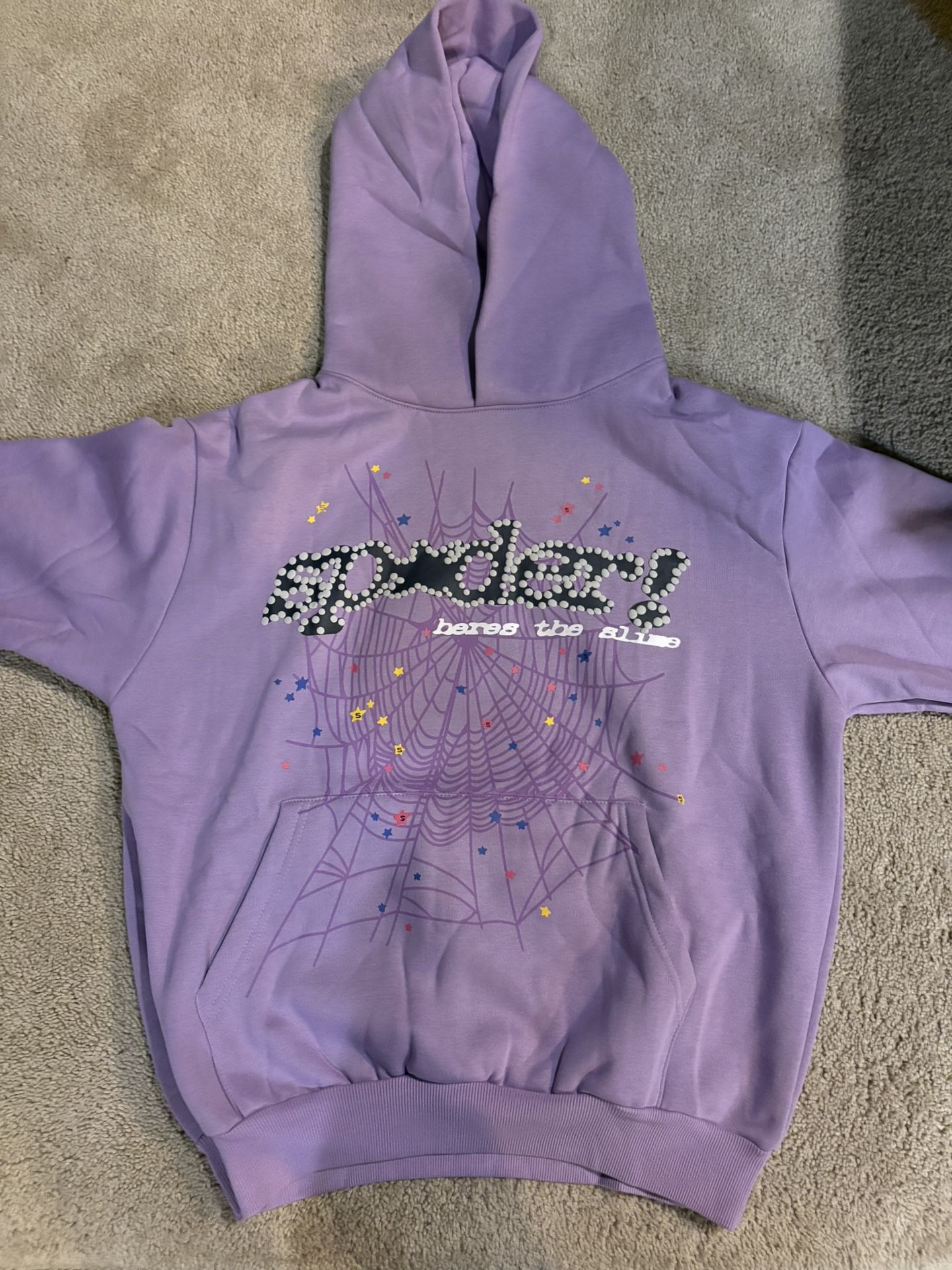 BRAND NEW Sp5der Hoodie Acai