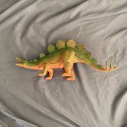 Vintage Dur Mei Stegosaurus 1986 Dinosaur Toy Model UKRD 15" Long