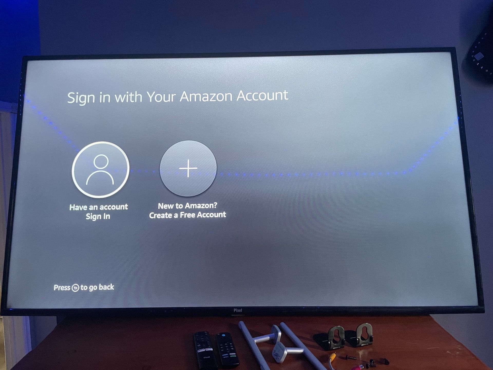 Pixel tv with fire stick