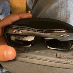 Oakley Black Double Edged Sunglasses 