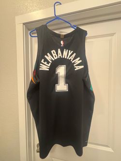 Nike Authentic (Dri-FIT ADV) Victor Wembanyama 2023-24 City Edition "Viva Spurs" Jersey