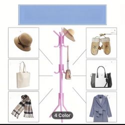 Clothing Rack for Modern Home Decoration Multiple Colors, Multiple Functions, Sturdy And Heavy Weight, Suitable for Home, Office And Bedroom. Stainles
