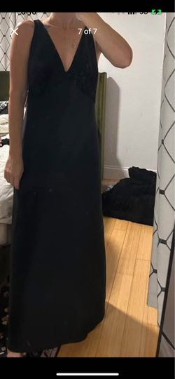 Vintage velvet slip dress