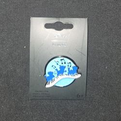 Loungefly Disney The Aristocats Kitten Silhouettes Piano Enamel Pin