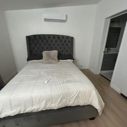 Queen Bed Frames and Mattress 