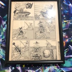 Spy Vs Spy Framed Comic
