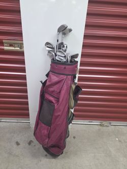 Complete Golf Club Set with Bag – Henry-Griffitts Irons, Woods & Vintage PING Putter