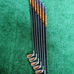 Left handed TaylorMade LCG burner set 3-pw