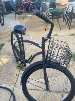 Beach cruiser black